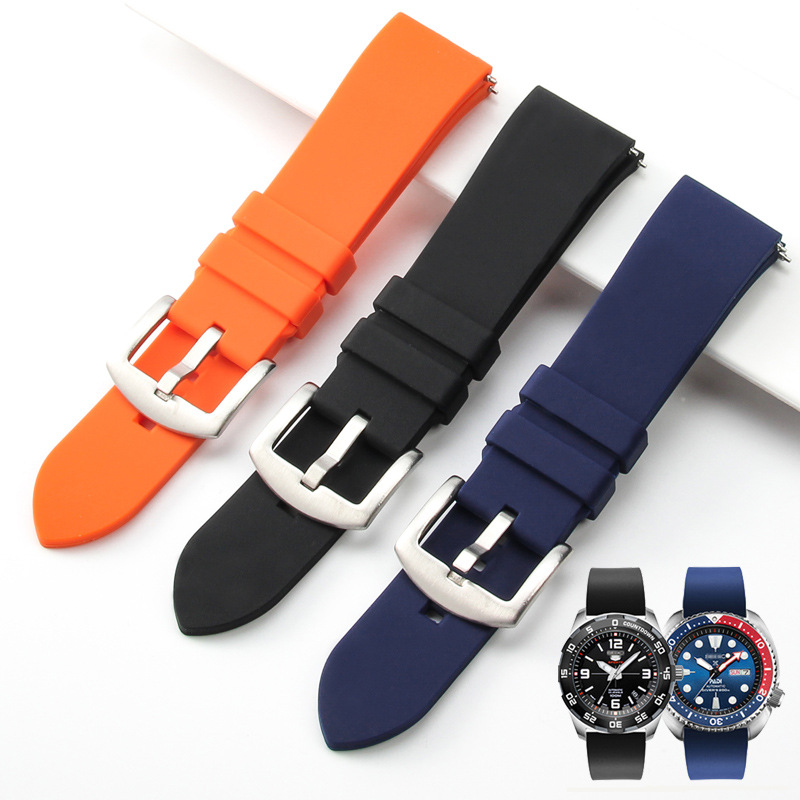 Tissot Watches Smartwatch - 19/20/21/22/24 มม.นาฬิกายางซิลิโคนสําหรับ Casio Seiko Citizen Longines