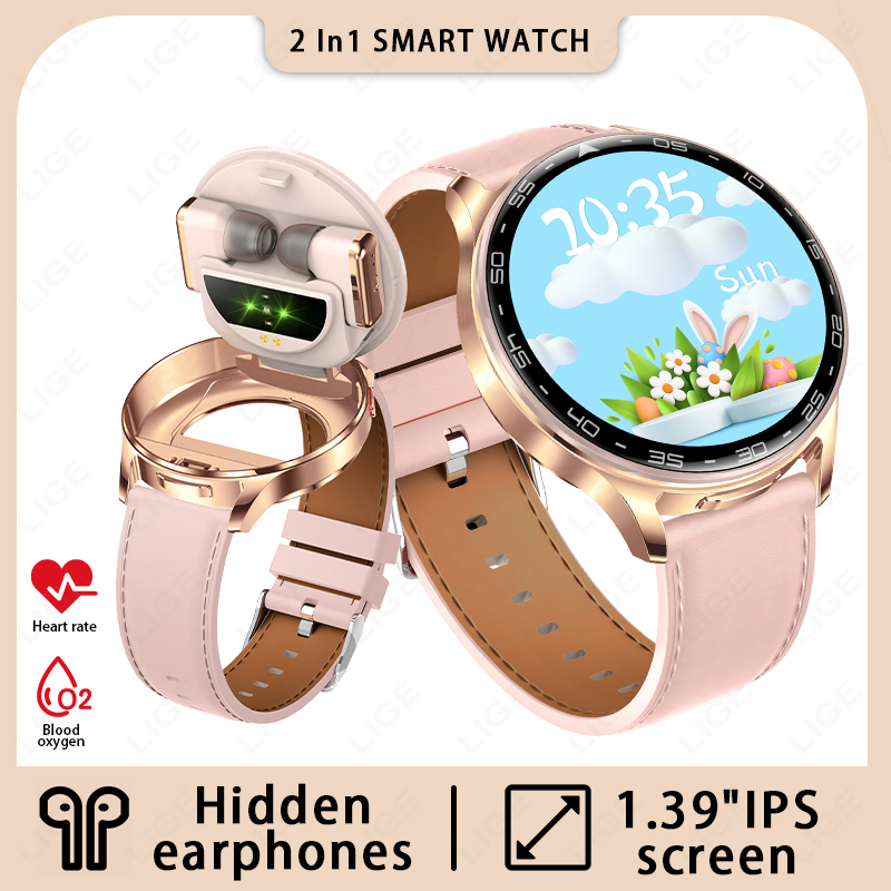 Smartwatch Noise Watches For Women - 2 In 1 TWSชุดหูฟังสมาร์ทนาฬิกาผู้หญิง 1.39 