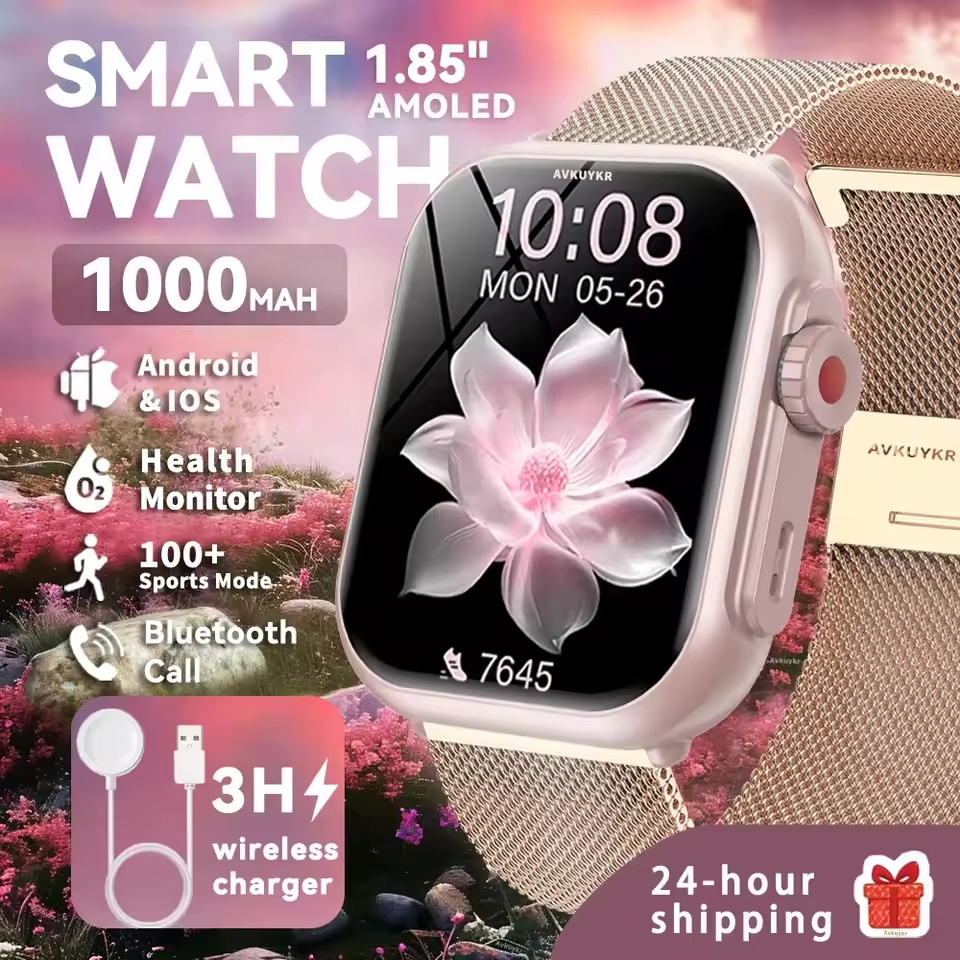 Smartwatch Ladies Watches Branded - นาฬิกาแฟชั่นผู้หญิงปี 2026 รุ่น Ultra2 SE สมาร์ทวอทช์