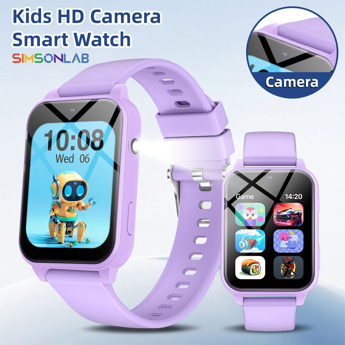 Smartwatch Watches For Kid Boy With Alarm - นาฬิกาสมาร์ทวอทช์เด็กอัจฉริยะรุ่นใหม่ ปี 2026 ฟังก์ชั่นหลากหลาย ถ่ายรูปได้ ใช้เป็นเพื่อนเรียน