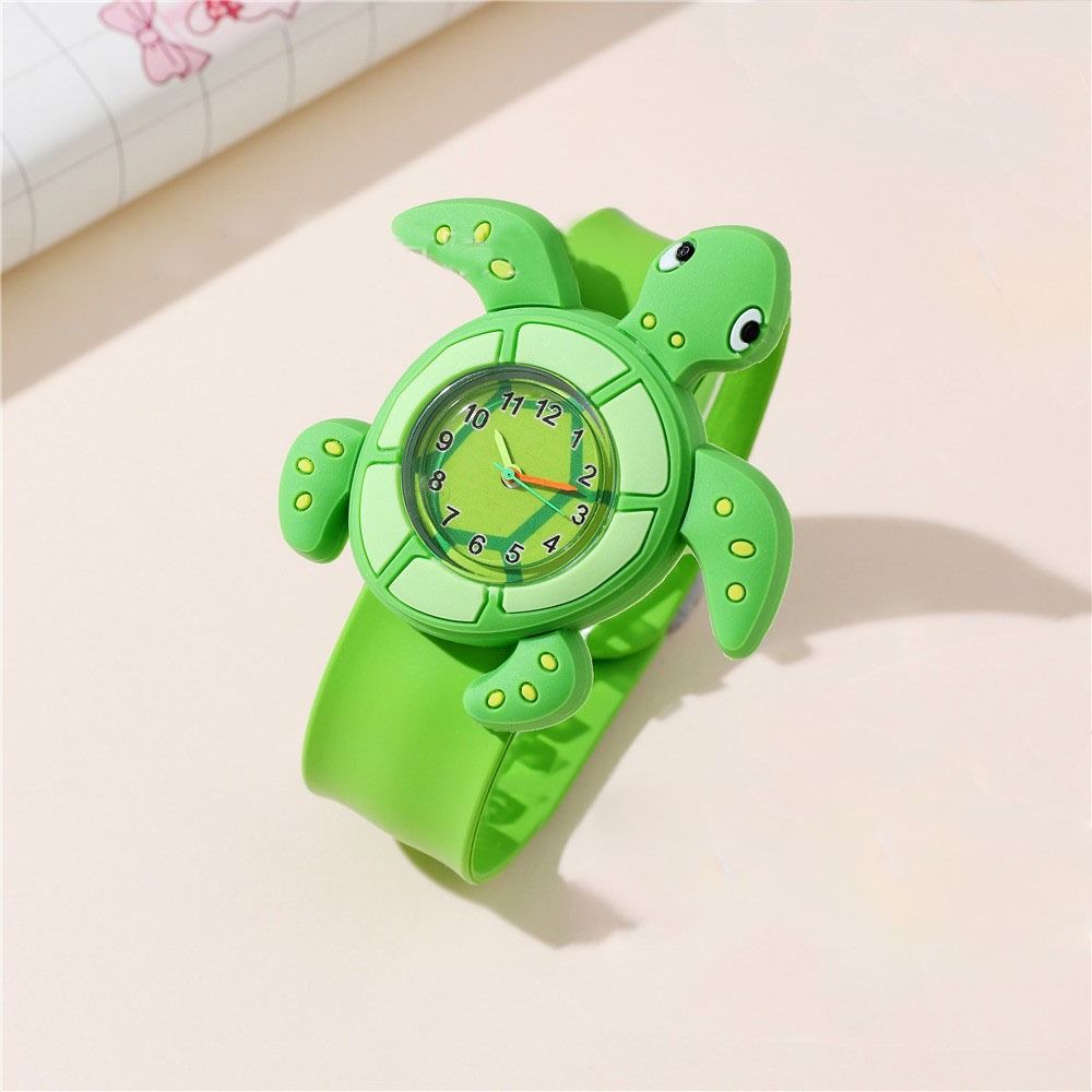Kids Watches Not Smartwatch - เด็กใหม่ของขวัญการ์ตูนสัตว์นาฬิกาข้อมือควอตซ์น่ารักกบตบนาฬิกาดิจิตอล