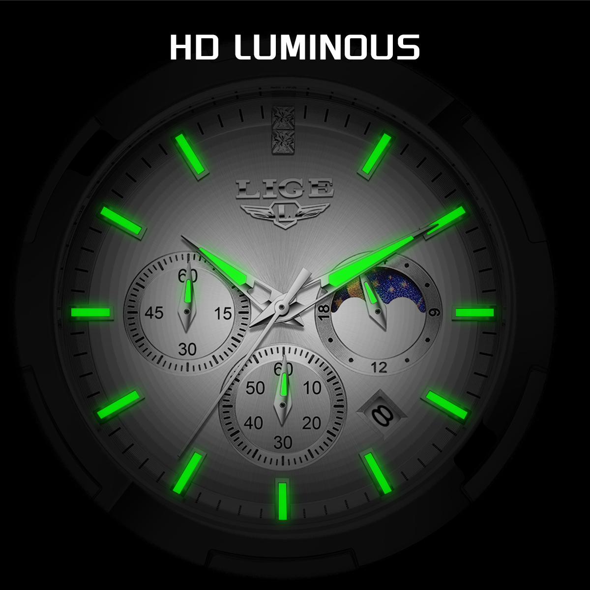 LIGE แบรนด์ชั้นนำนาฬิกาสุดหรูผ - Smartwatch Ladies Watches Branded บทวิจารณ์และราคา