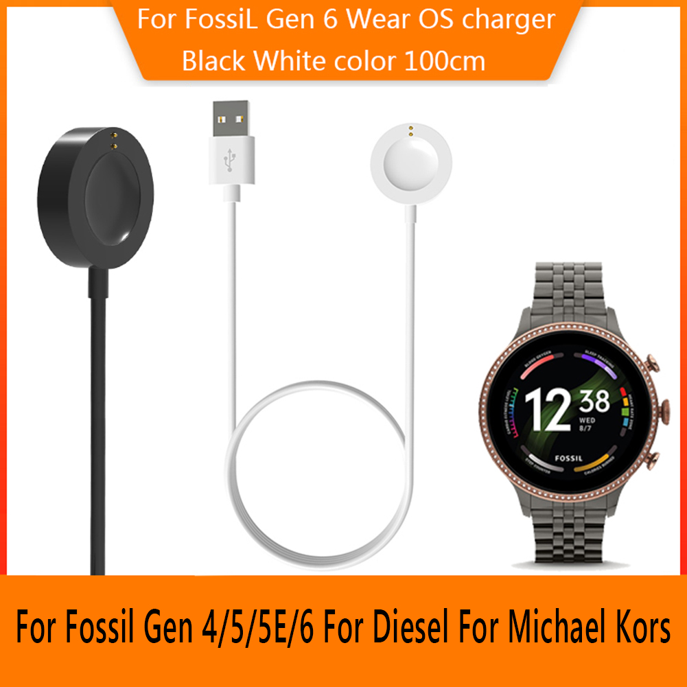 สายชาร์จสมาร์ทวอทช์สำหรับนาฬิก - Fossil Watches Smartwatch Charger บทวิจารณ์และราคา