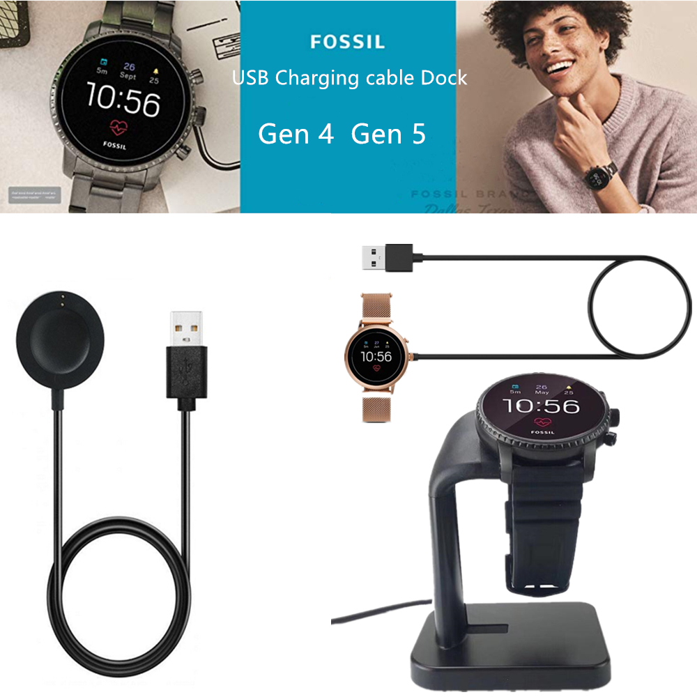 สำหรับ Fossil Gen 4 5สมาร์ทวอท - Fossil Watches Smartwatch Charger บทวิจารณ์และราคา