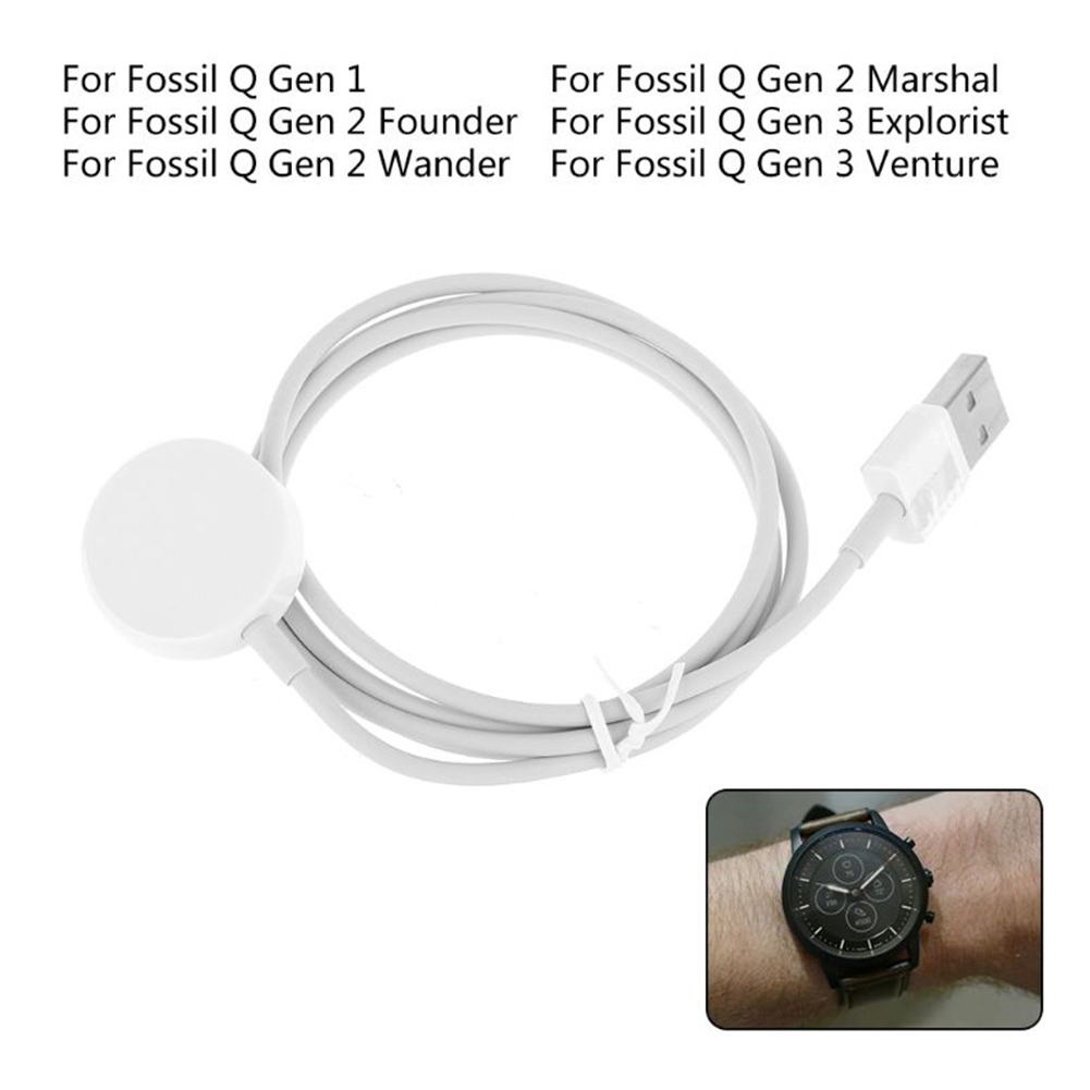 USB สมาร์ทวอทช์เครื่องชาร์จแม่ - Fossil Watches Smartwatch Charger บทวิจารณ์และราคา