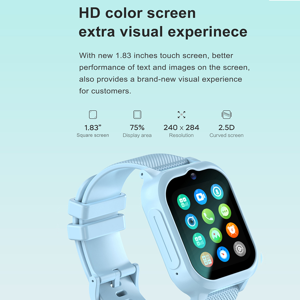 สมาร์ทวอท์ชเด็ก 4G GPS WIFI Vi - Smartwatch Watches For Kid Boy With Alarm บทวิจารณ์และราคา