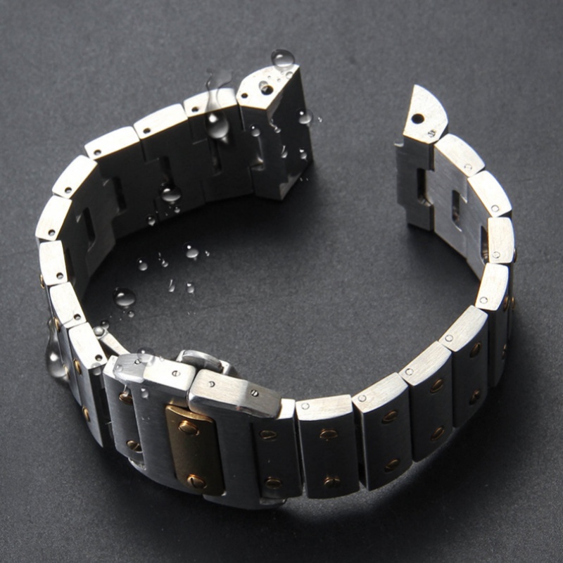 สายนาฬิกาสแตนเลสคุณภาพสูงขนาด  - Cartier Watch Santos บทวิจารณ์และราคา