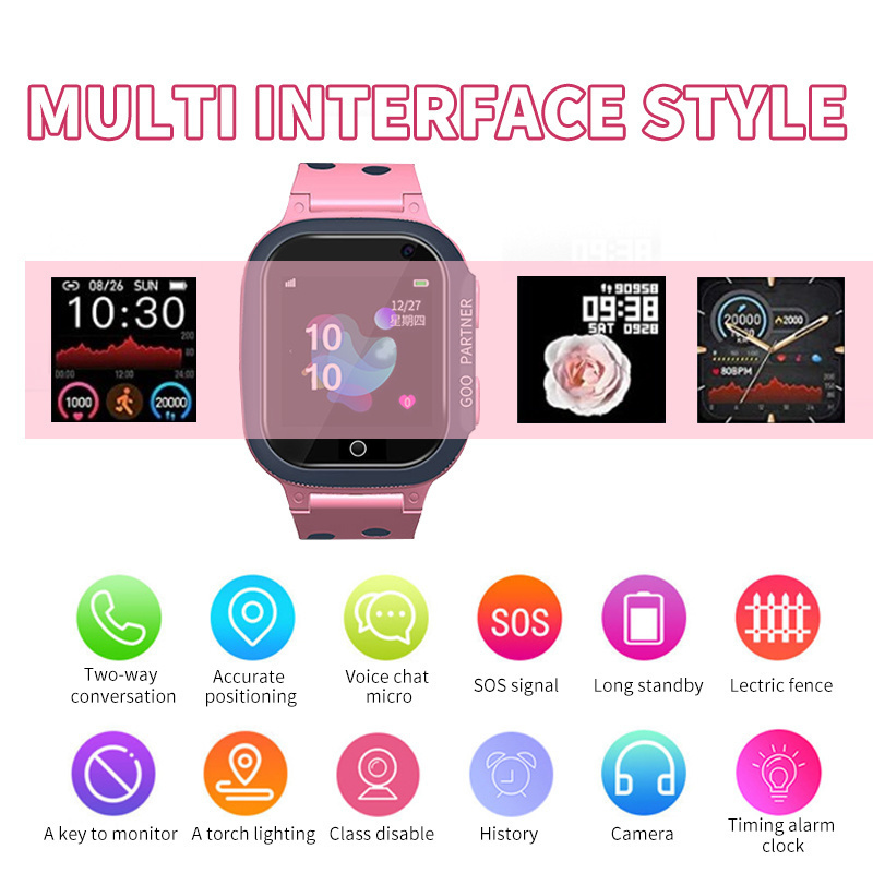 เด็กดูสมาร์ทนาฬิกาอัจฉริยะกันน - Smartwatch Watches For Kid Boy With Alarm บทวิจารณ์และราคา