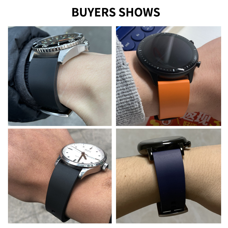 19/20/21/22/24 มม.นาฬิกายางซิล - Tissot Watches Smartwatch บทวิจารณ์และราคา