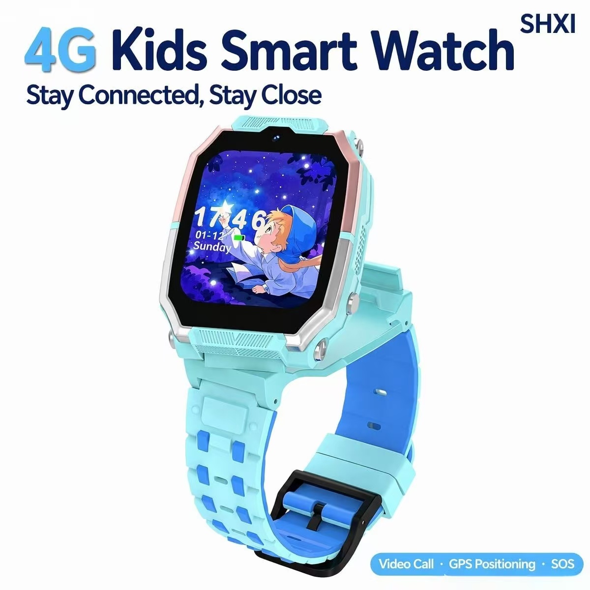 นาฬิกาอัจฉริยะ SHXI H15 4G สำห - Kids Watches Not Smartwatch บทวิจารณ์และราคา