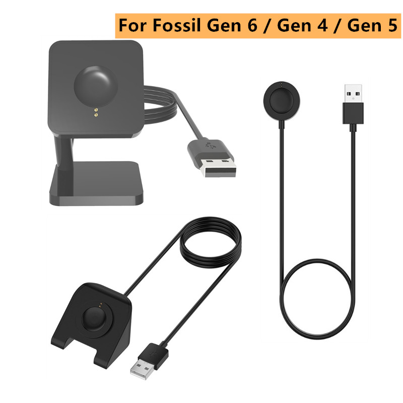 1M USB USB Fast Charge แท่นชาร - Fossil Watches Smartwatch Charger บทวิจารณ์และราคา