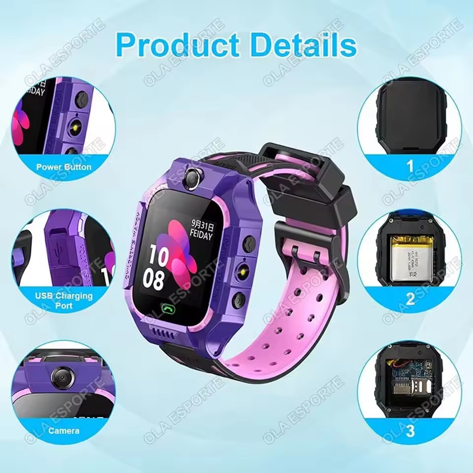 2027 นาฬิกาอัจฉริยะสำหรับเด็ก  - Smartwatch Watches For Kid Boy With Alarm บทวิจารณ์และราคา