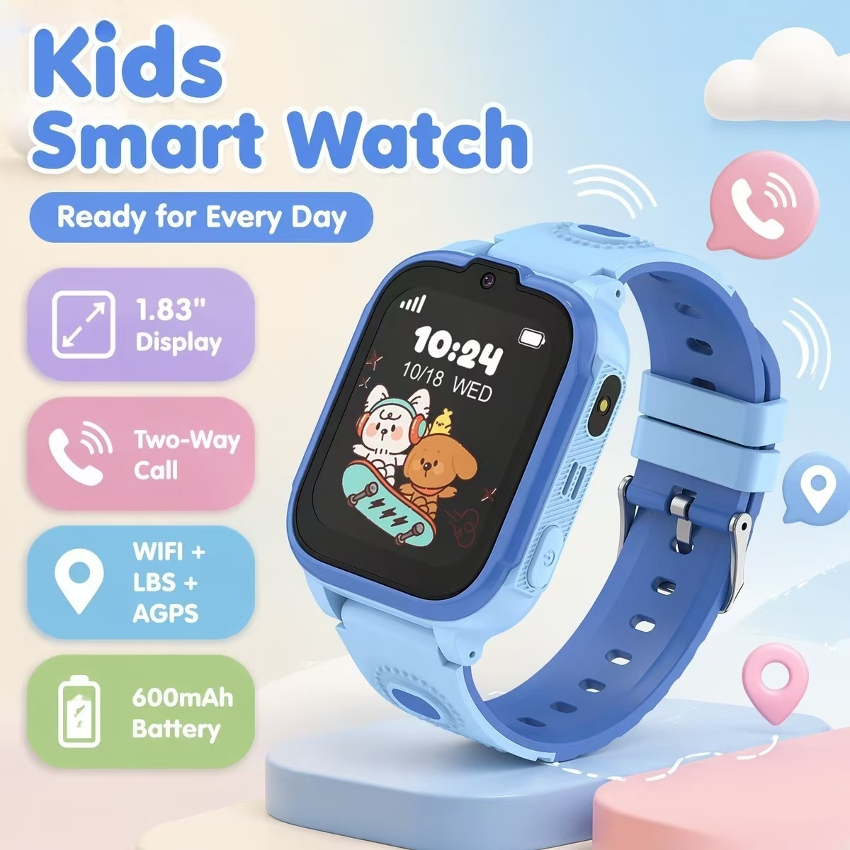 DH28 นาฬิกาอัจฉริยะสำหรับเด็ก  - Kids Watches Not Smartwatch บทวิจารณ์และราคา