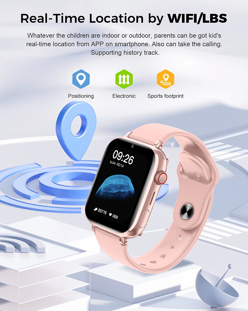 2025 สมาร์ทนาฬิกาเด็กตําแหน่ง  - Smartwatch Watches For Kid Boy With Alarm บทวิจารณ์และราคา