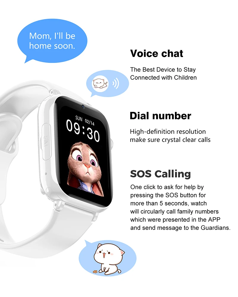 2025 สมาร์ทนาฬิกาเด็กตําแหน่ง  - Smartwatch Watches For Kid Boy With Alarm บทวิจารณ์และราคา