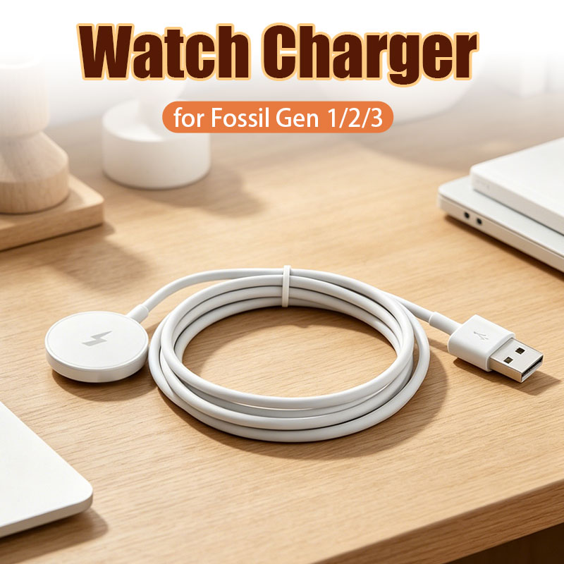 อะแดปเตอร์ชาร์จนาฬิกา USB สายช - Fossil Watches Smartwatch Charger บทวิจารณ์และราคา