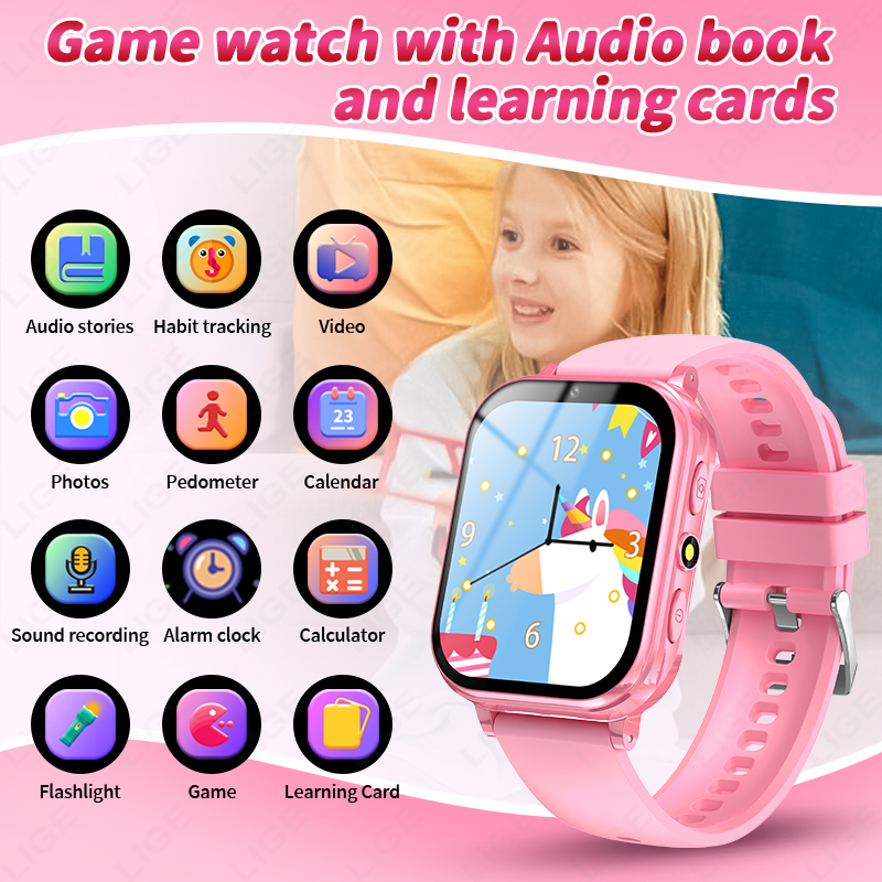 LIGE เด็กสมาร์ทวอท์ชเด็กผู้หญิ - Kids Watches Not Smartwatch บทวิจารณ์และราคา