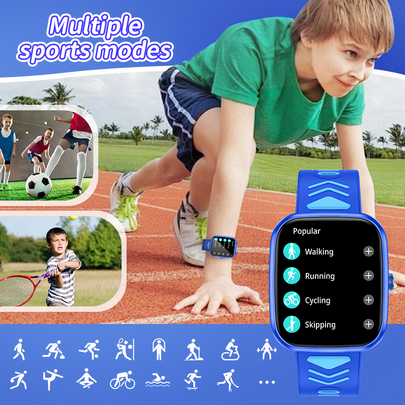 นาฬิกาสมาร์ทวอทช์เด็ก LIGE 202 - Smartwatch Watches For Kid Boy With Alarm บทวิจารณ์และราคา