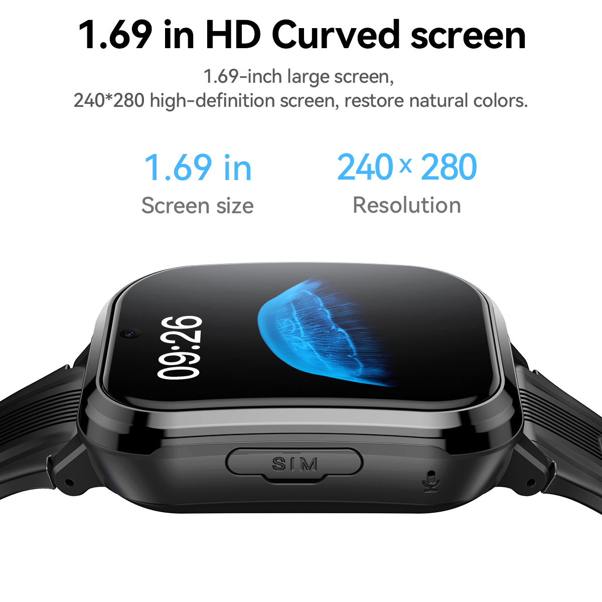 นาฬิกาสมาร์ทวอทช์เด็ก HOCO Y10 - Smartwatch Watches For Kid Boy With Alarm บทวิจารณ์และราคา