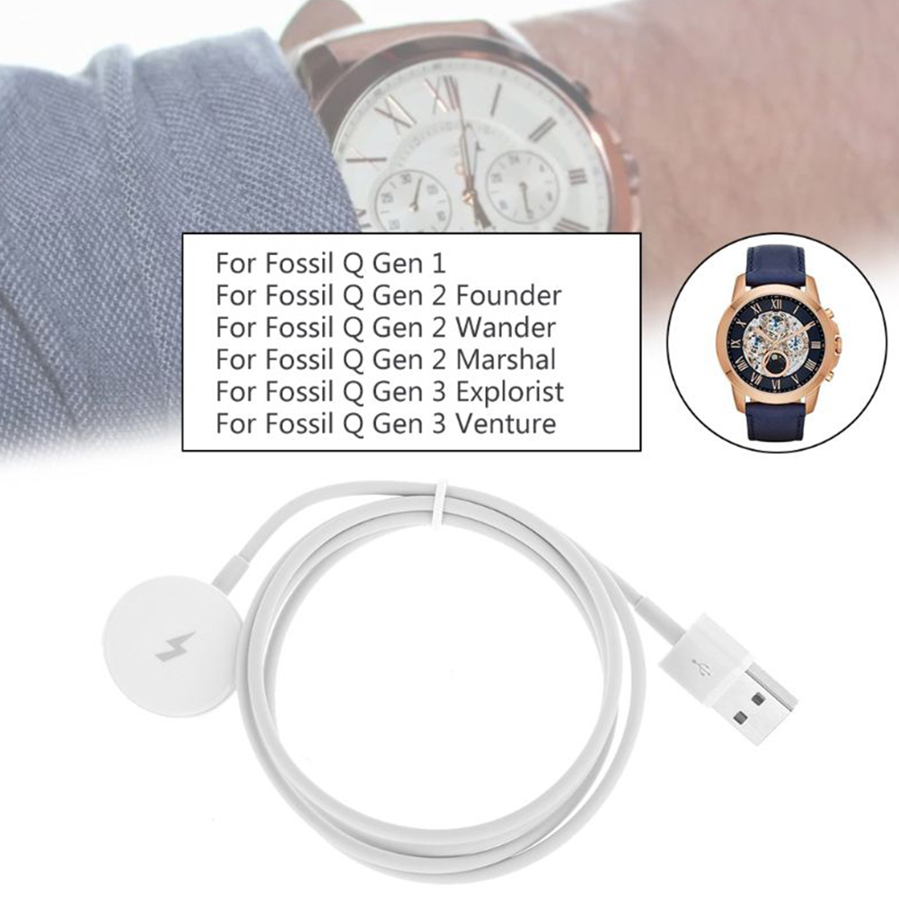 สายชาร์จนาฬิกา สาย USB สำหรับช - Fossil Watches Smartwatch Charger บทวิจารณ์และราคา